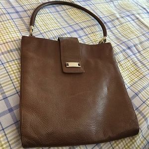 Vintage leather Kenneth Cole tote